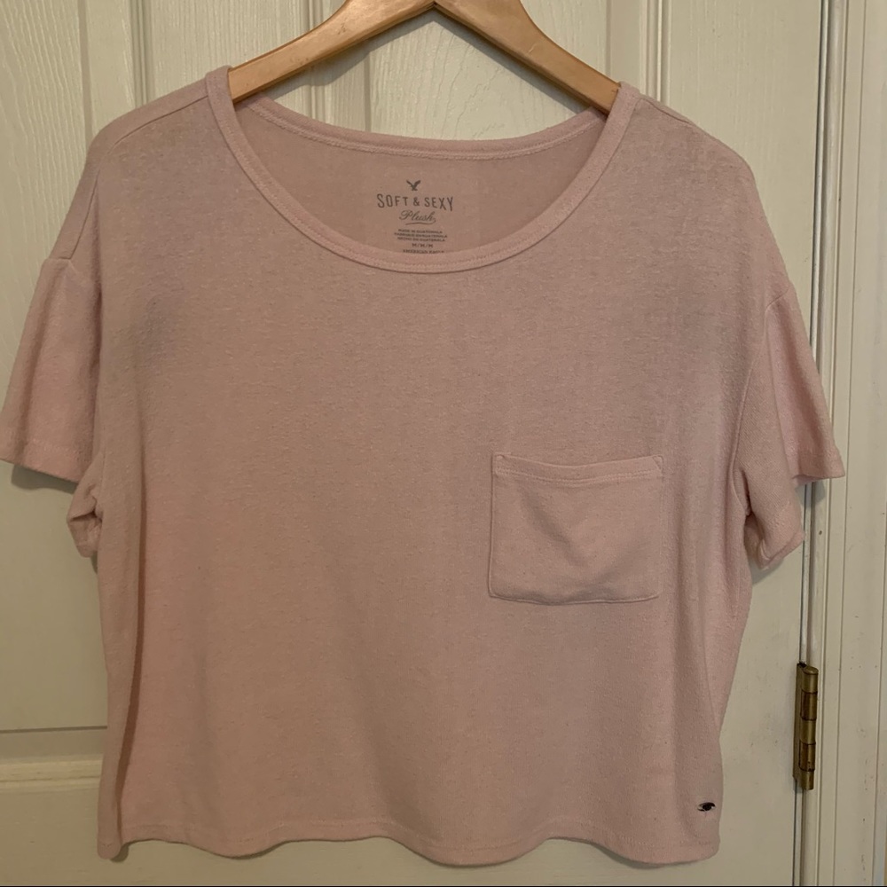 American Eagle boxy top